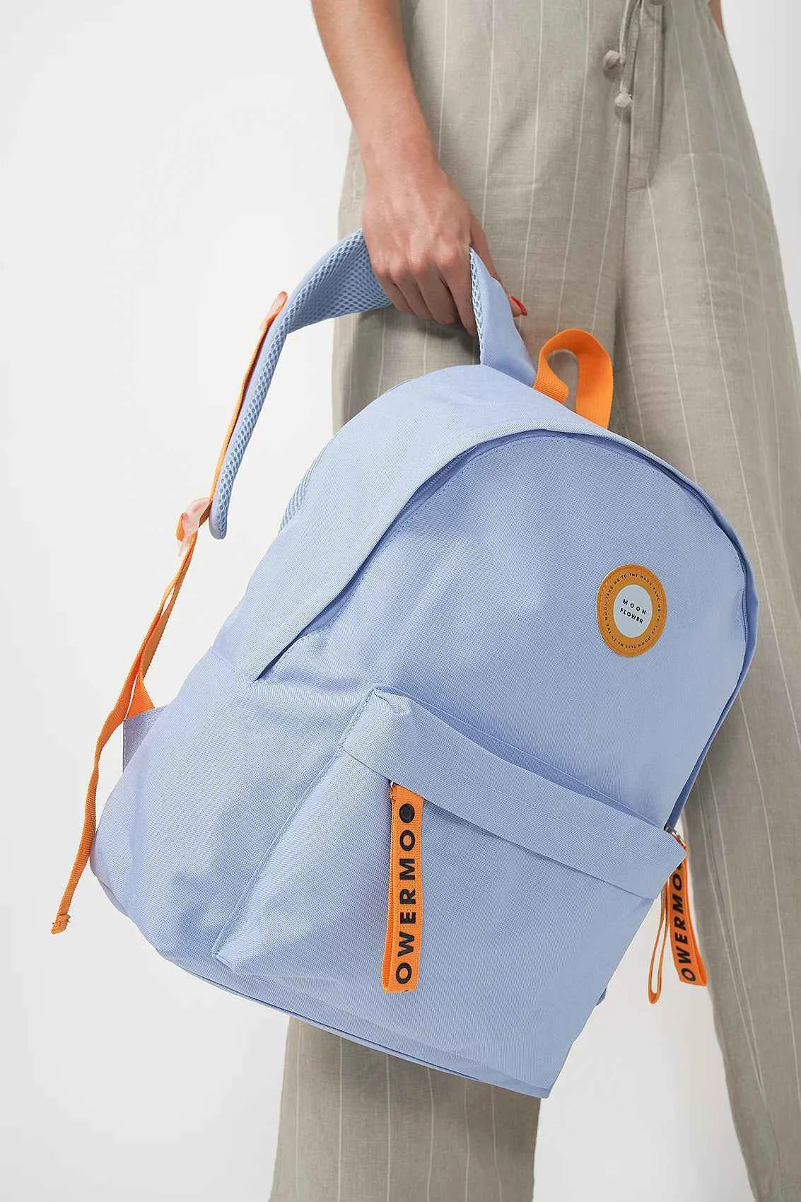 Mochila Escolar Moonflower Plain