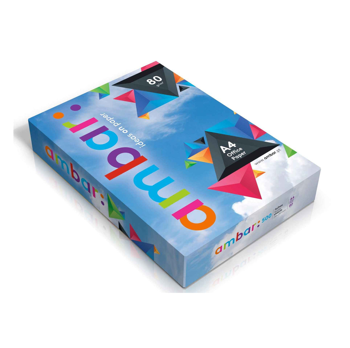 Resma Papel Ambar A4 80g/m² 500 Folhas