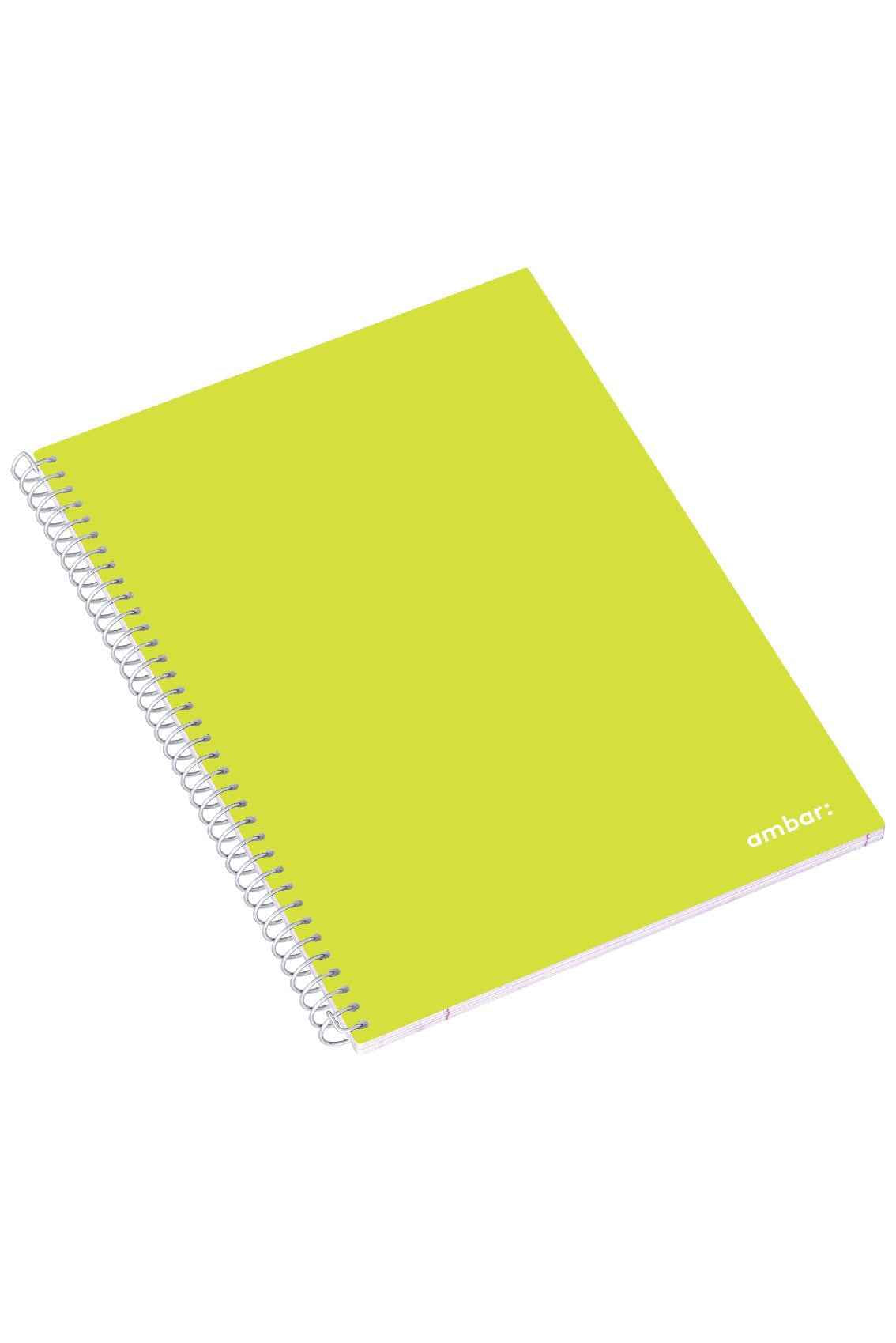 Caderno Espiral Ambar School A4 Quadriculado