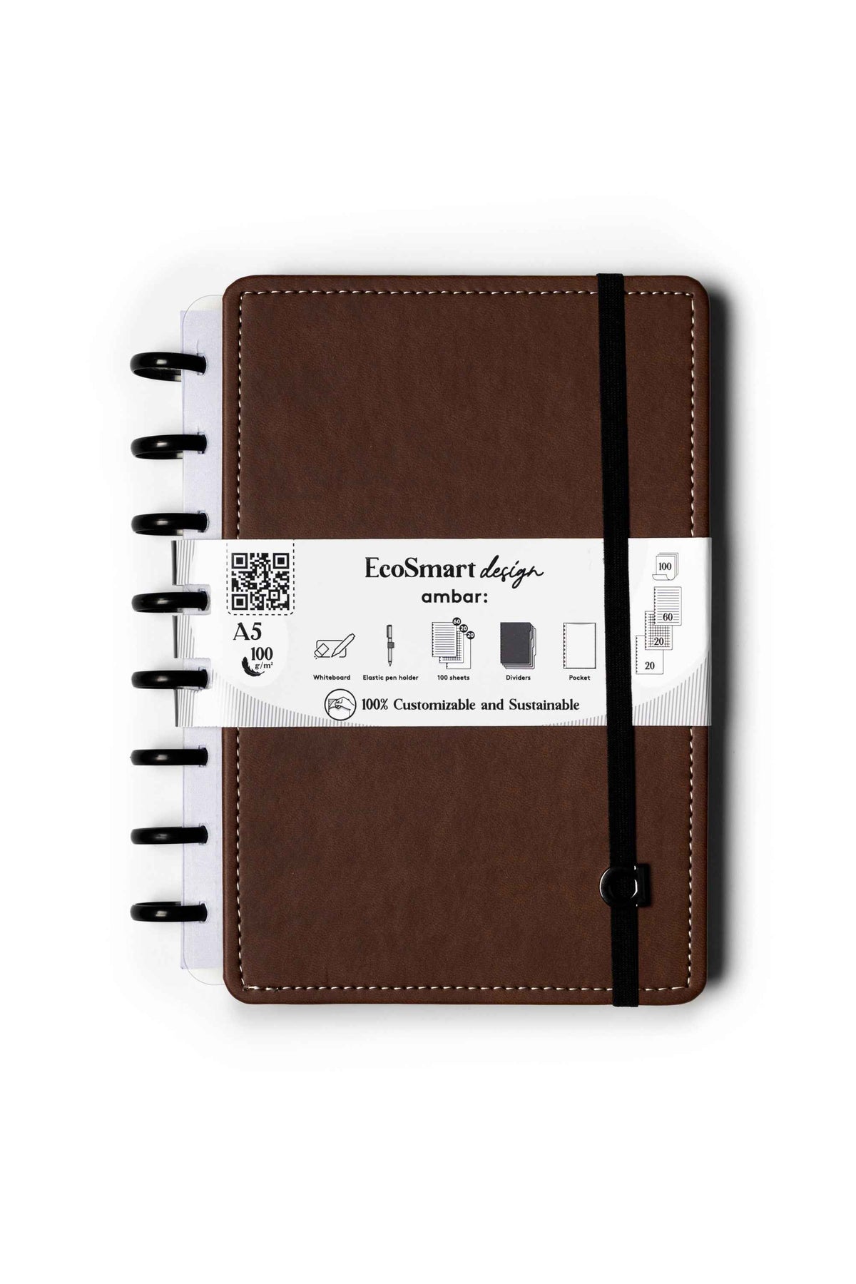 Caderno EcoSmart Design A5 PU