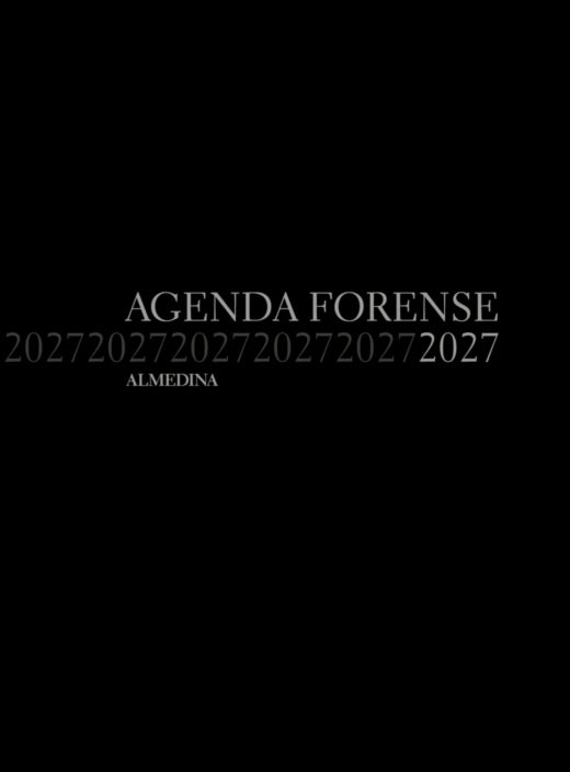 Agenda Forense 2027 (Preto) 