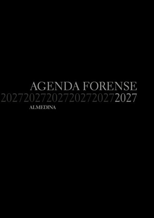 Agenda Forense 2027 - Bolso - (Preto) 