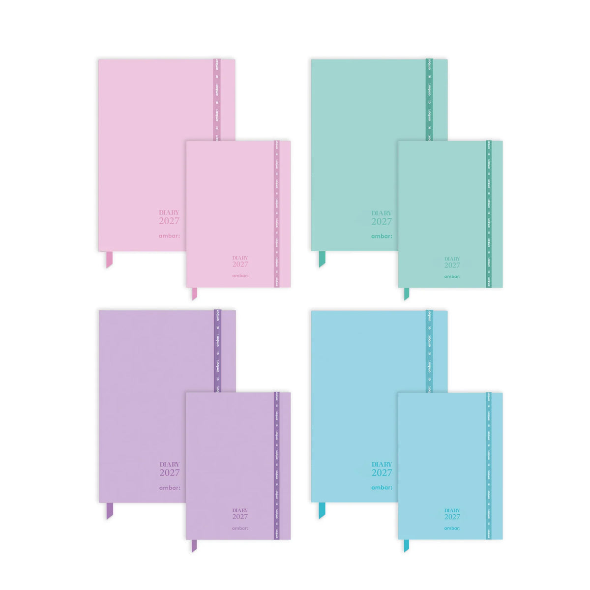 Agenda Pastel Colors 2027