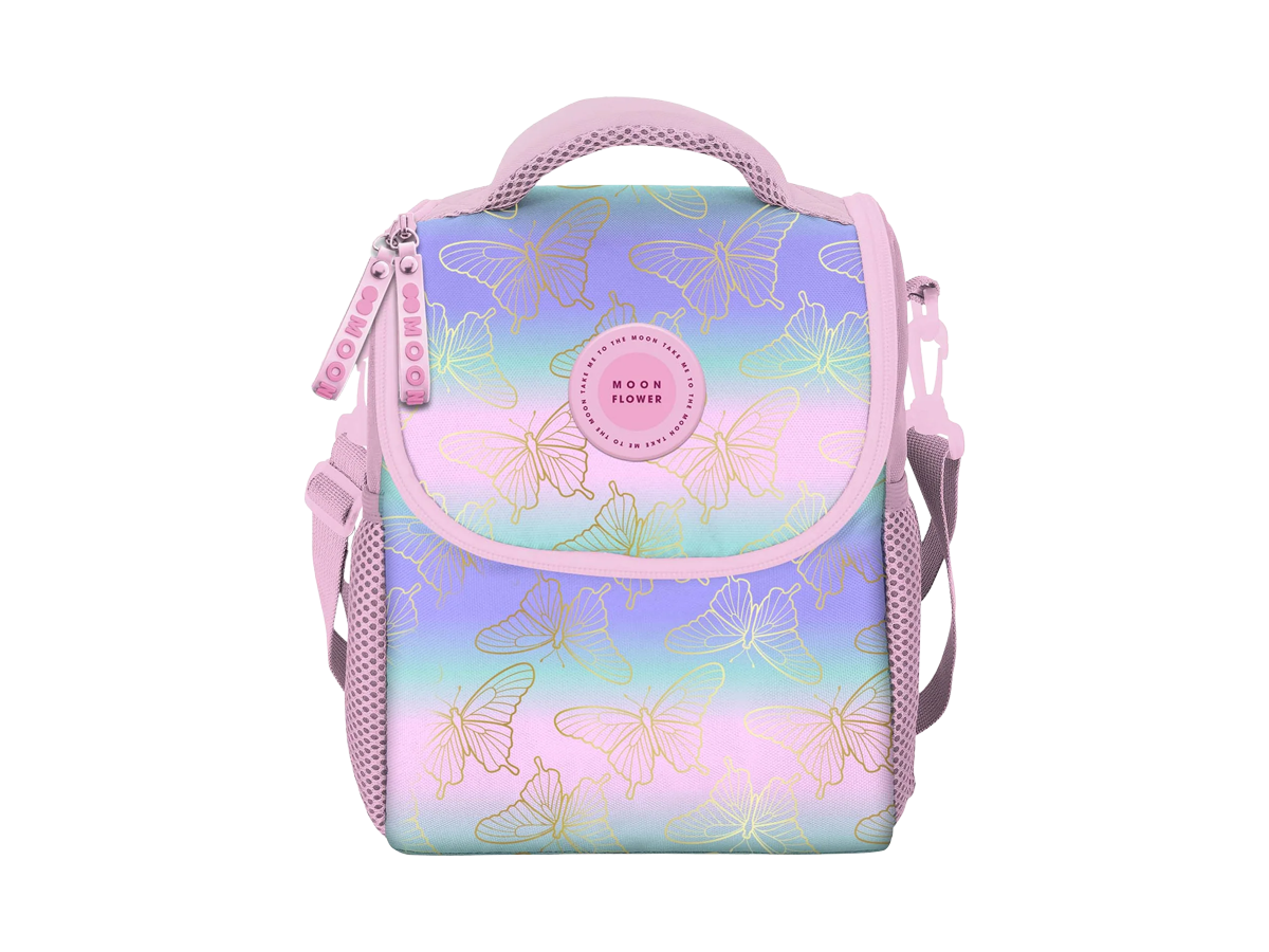 Saco Lanche Gold Wings Teen Moonflower