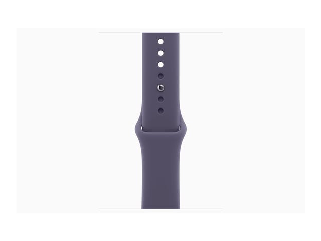 Apple Watch Series 11 (GPS + Cellular) - alumínio prata - relógio inteligente Com banda de desporto - neblina roxa - 64 GB