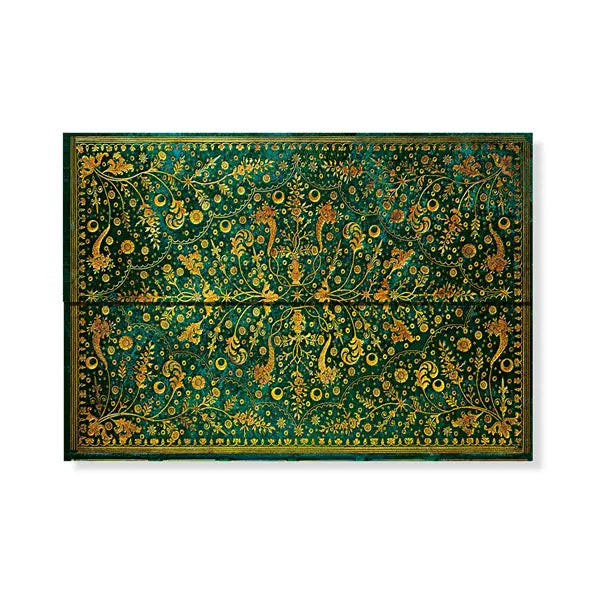 Pasta de Documentos Paperblanks - Emerald Flower