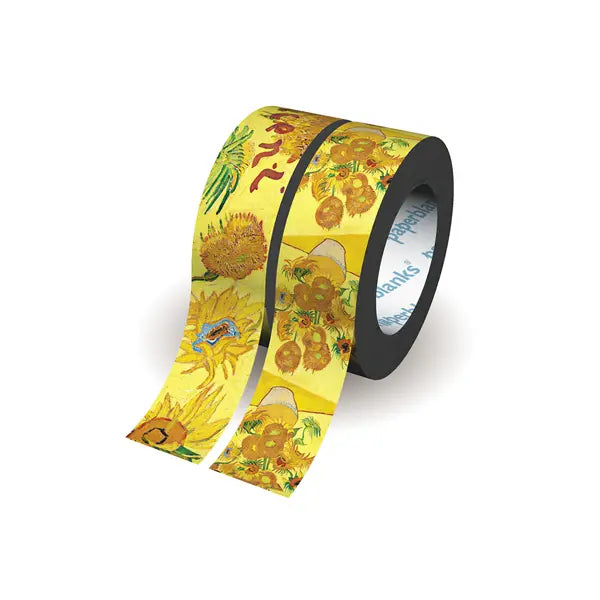 Fita Washi Paperblanks - Van Gogh, Sunflowers
