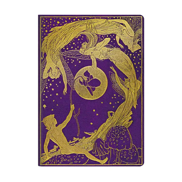 Caderno Cahier Paperblanks - Cahiers A4, Violet Fairy - A4 - Pontilhado