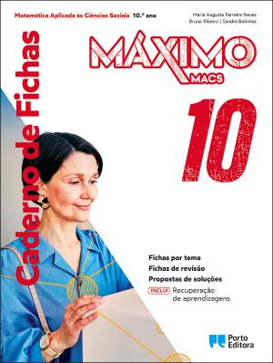 Máximo - Matemática Aplicada às Ciências Sociais - 10.º ano Caderno de atividades 2026