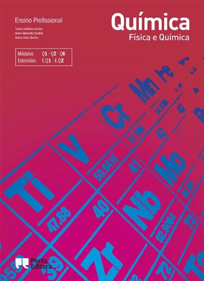 Química - Física e Química - Módulos Q1 + Q2 + Q6 -  Ensino Profissional 2026