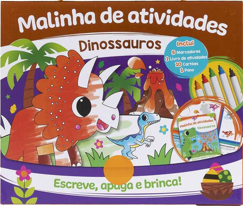 Malinha de atividades - Dinossauros