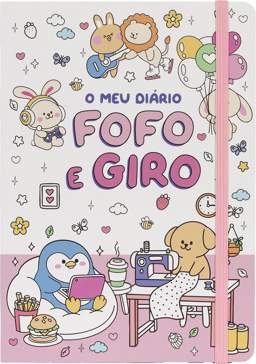 O meu diário fofo e giro  