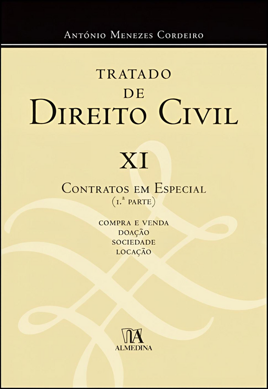 Capa do livro Direito Civil XI: Contratos em Especial, Almedina