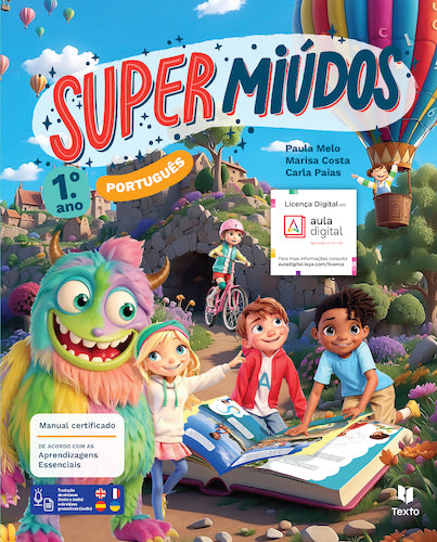 Supermiúdos Português 1.º Manual do Aluno 2026
