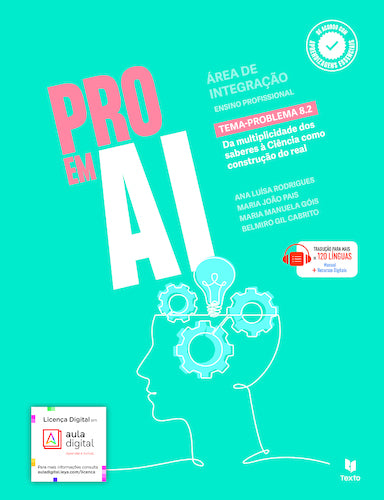 Pro em AI Temas-problemas 1.1; 2.2; 3.1; 5.1; 5.2; 6.3; 7.1; 8.1; 8.2 Manual do Aluno 2026
