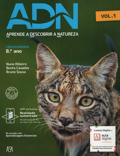 ADN 8.º - Ciências Naturais Manual 2026