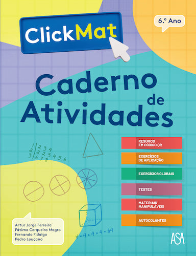 ClickMat 6.º - Caderno de Atividades 2026