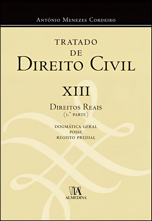 Livro Tratado de Direito Civil XIII, Direitos Reais, capa frontal