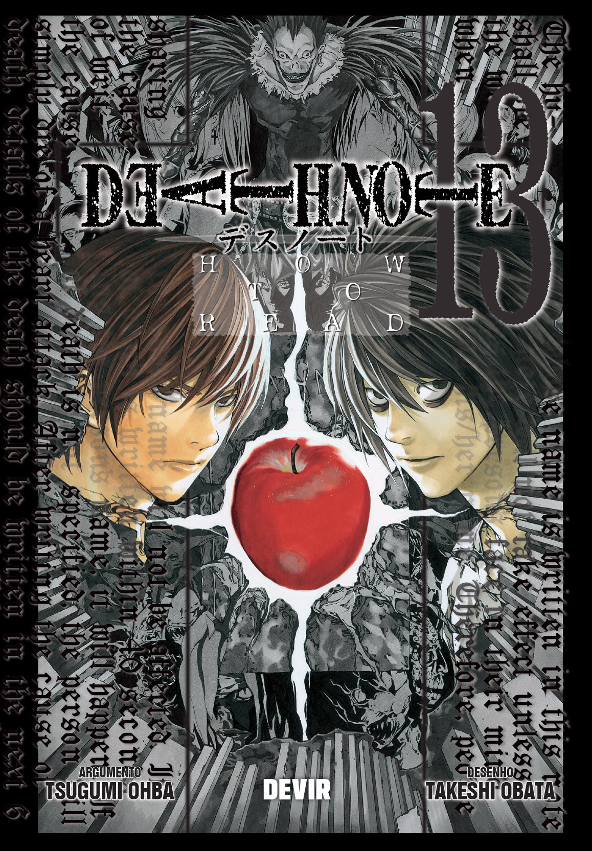Capa do livro Death Note How To Read de Tsugumi Ohba, Takeshi Obata