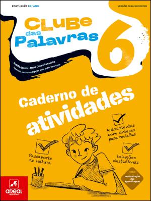 Clube das Palavras 6 - Português - 6.º Ano Caderno de atividades 2026