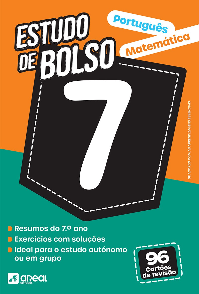 Estudo de bolso: Português e Matemática - 7.º Ano  