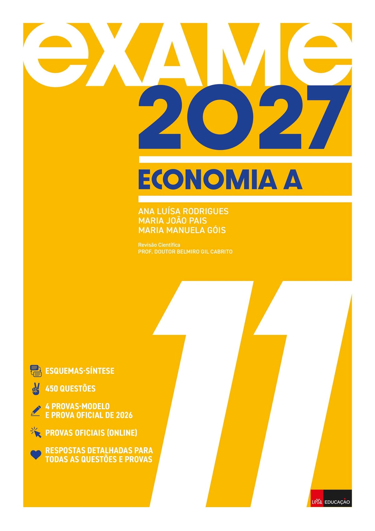 Exame 2027 Economia A 11 - Ana Luísa Rodrigues, Maria João Pais, Maria Manuela Góis, Belmiro Gil Cabrita