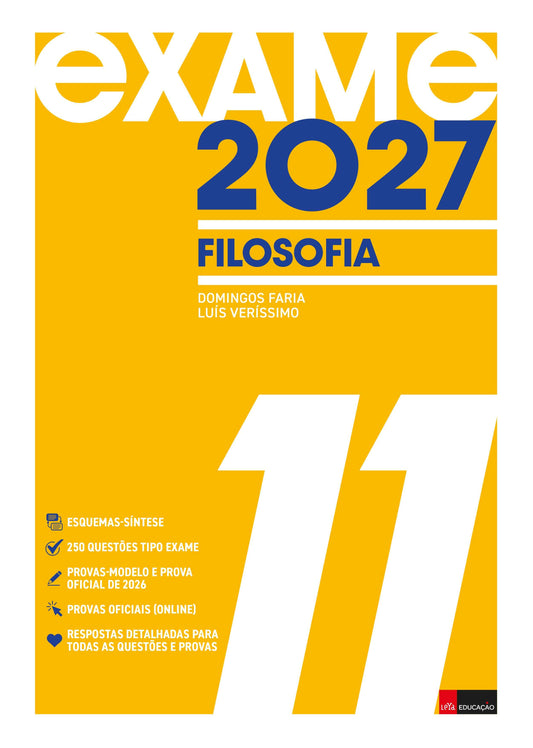 Exame 2027 Filosofia 11 - Luís Veríssimo, Domingos Faria