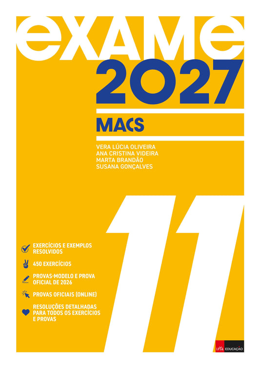 Exame 2027 MACS 11 - Vera Lúcia Oliveira, Marta Brandão, Susana Gonçalves, Ana Cristina Videira