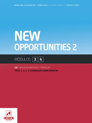 New Opportunities 2 - Inglês - Módulos 3 e 4 - Cursos de Educação e Formação 2026