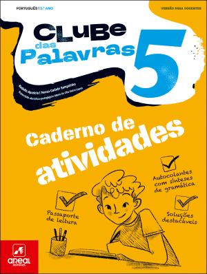 Clube das Palavras 5 - Português - 5.º Ano Caderno de atividades 2026