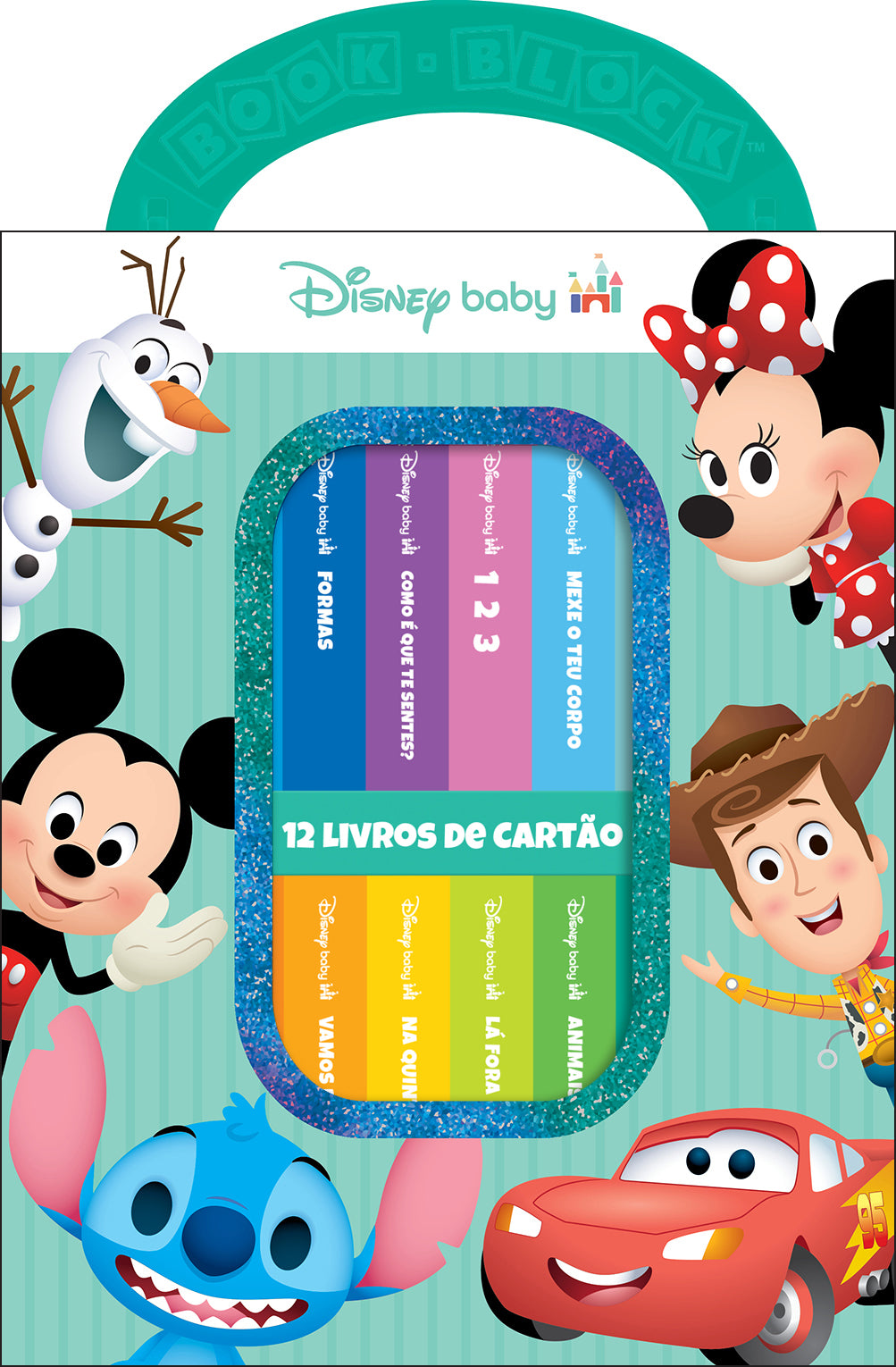 Disney Baby Mini Biblioteca – 12 livros de cartão