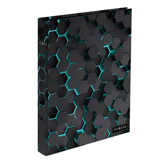 Capa A4 2 Argolas Lombada Estreita Inverse