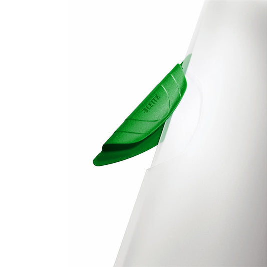Classificador Leitz Color Clip Verde com Clip Lateral