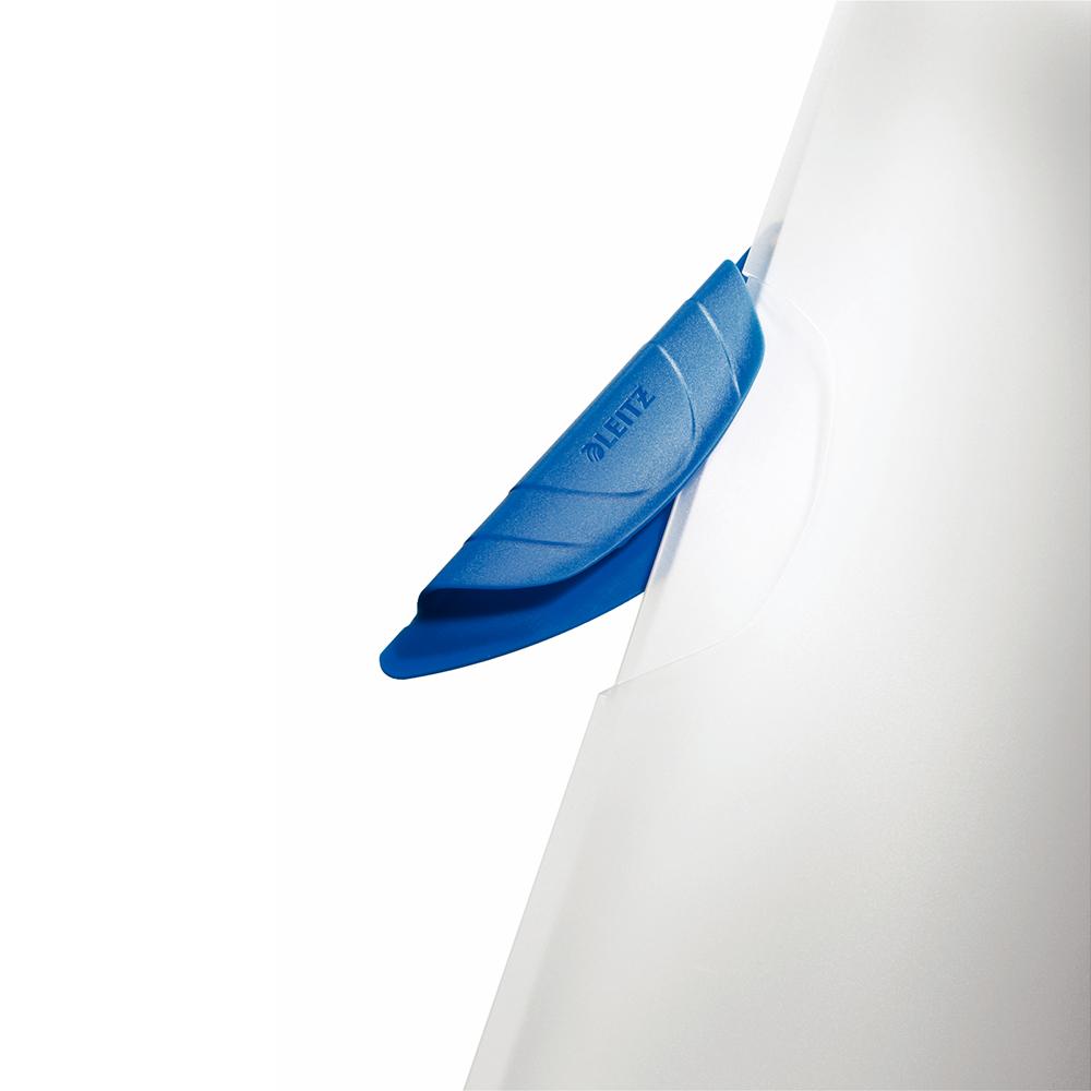 Classificador Leitz Color Clip Azul com Clip Lateral