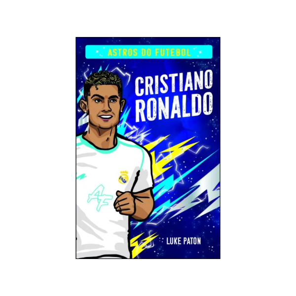 Capa do livro Cristiano Ronaldo de Luke Paton sobre a carreira e mentalidade do astro português - trade by cda