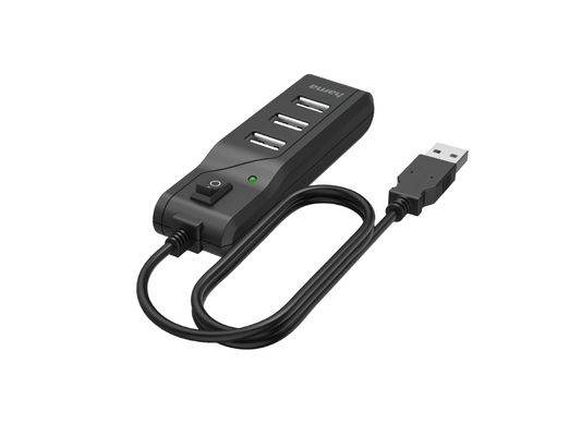 HAMA USB 2.0 Hub 4 Ports 480 Mbps