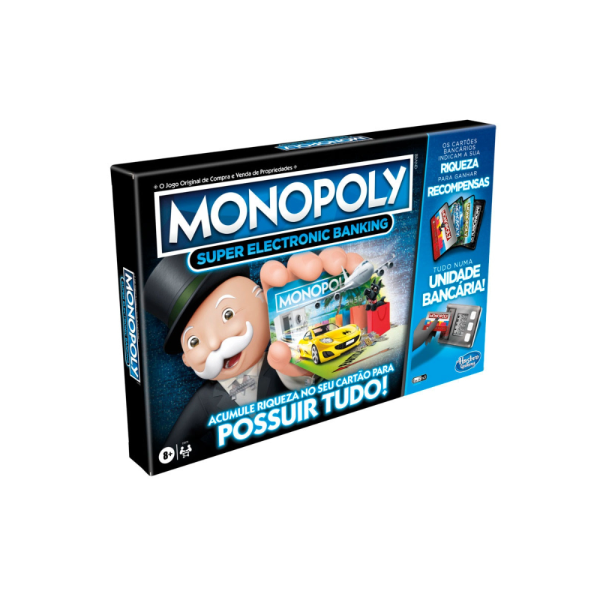 HASBRO Monopoly Super Electronic Banking  Gaming