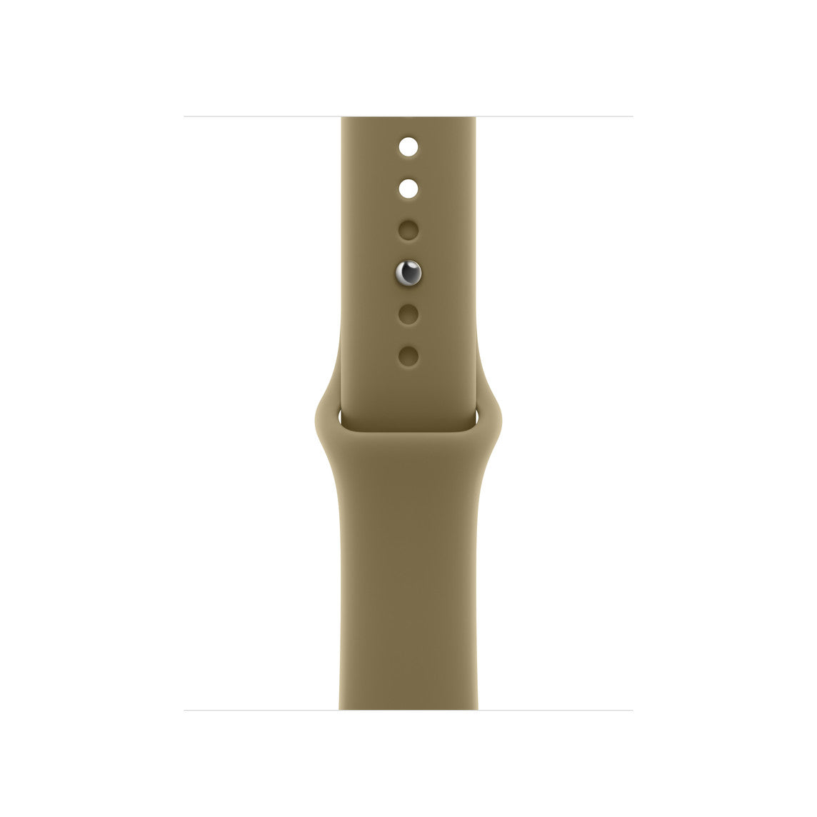 Bracelete desportiva para Apple Watch azeitona, com orifícios para ajuste