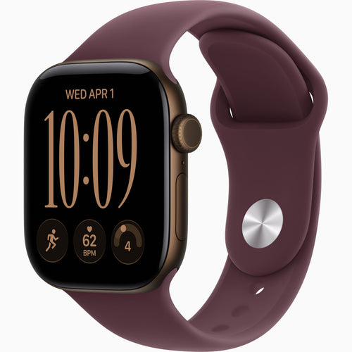 Apple Watch Series 12 GPS 42 mm - Alumínio Bronze Escuro - S/M