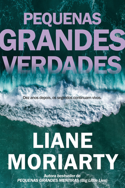 Livro “Pequenas Grandes Verdades” — capa verde com letras rosa e azuis.