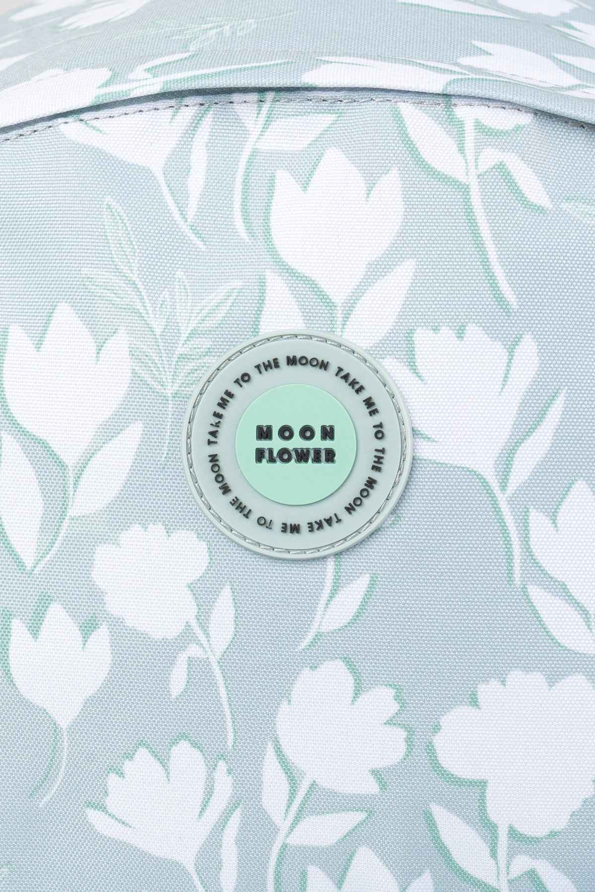 Mochila White Flowers Teen Moonflower