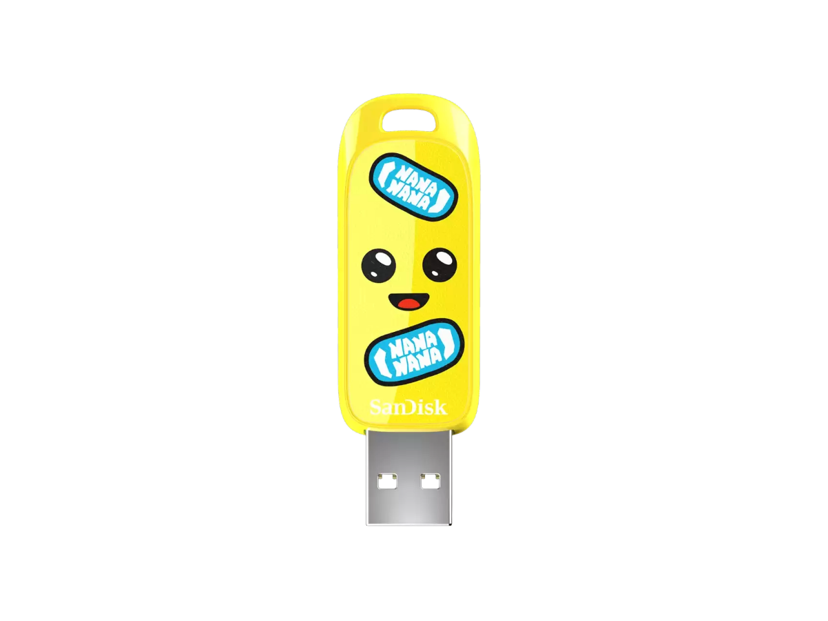SanDisk Fortnite USB Flash Drive, Peely Edition