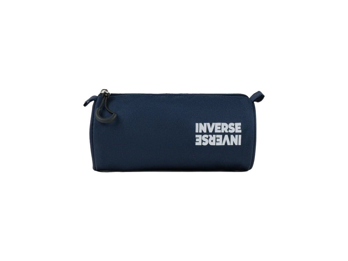Bolsa Redonda Navy Blue Campus Inverse 23