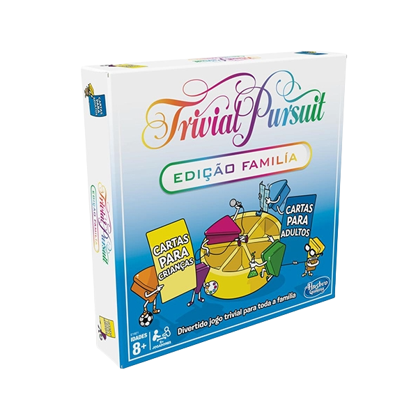 HASBRO TRIVIAL PURSUIT EDIÇÃO FAMÍLIA C1921