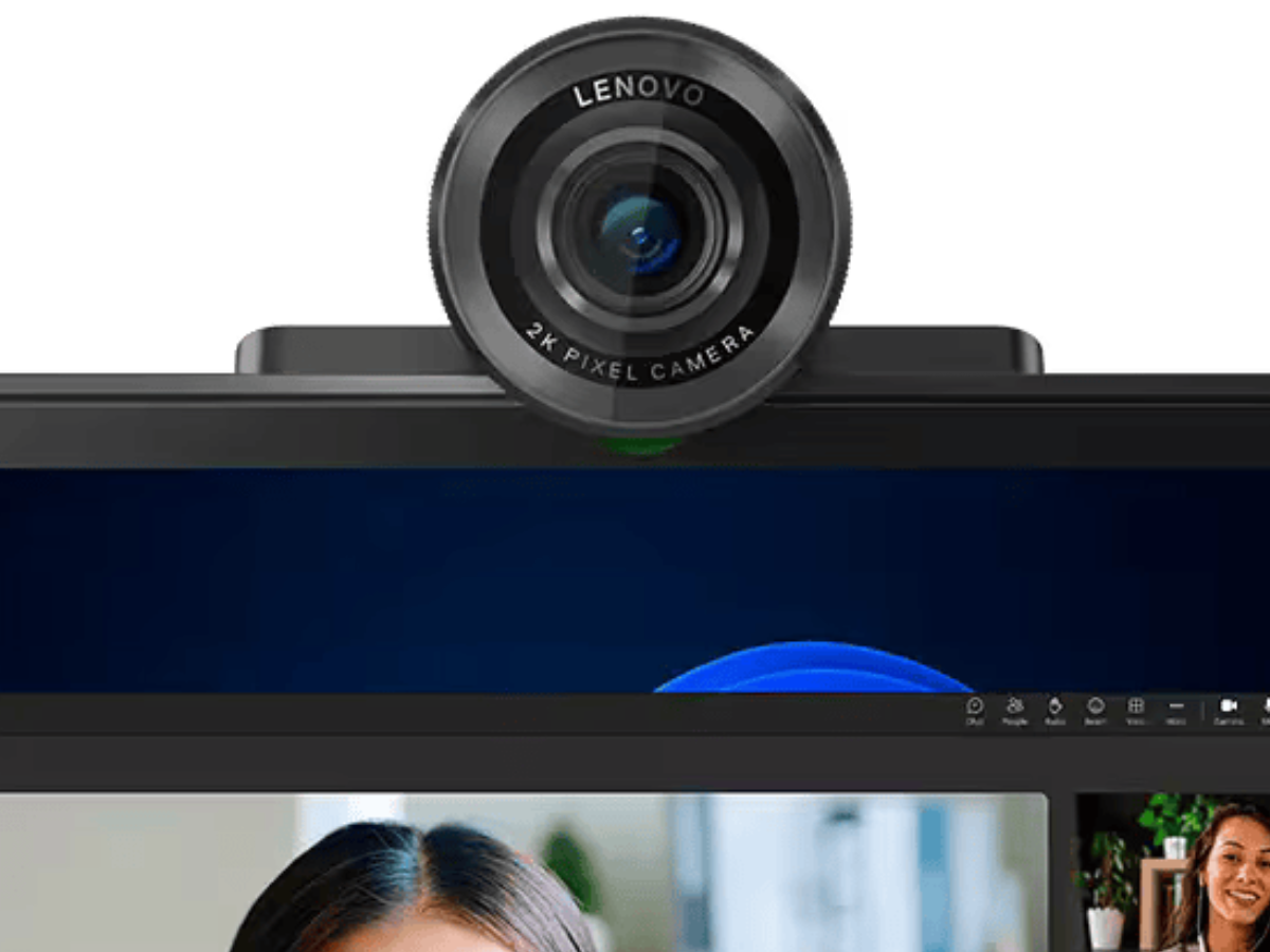 Webcam QHD Lenovo - 4XC1Q25245