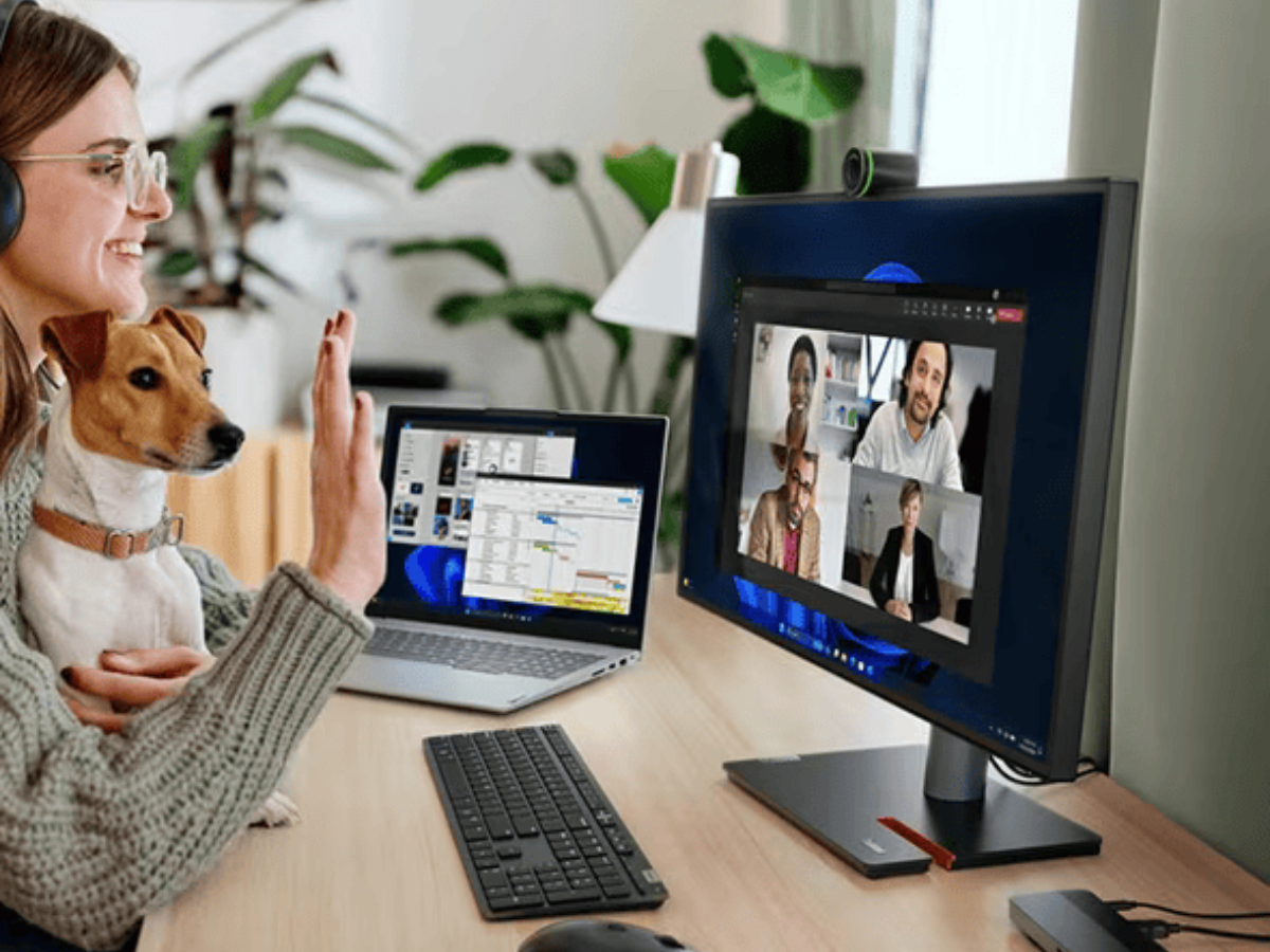 Webcam QHD Lenovo - 4XC1Q25245