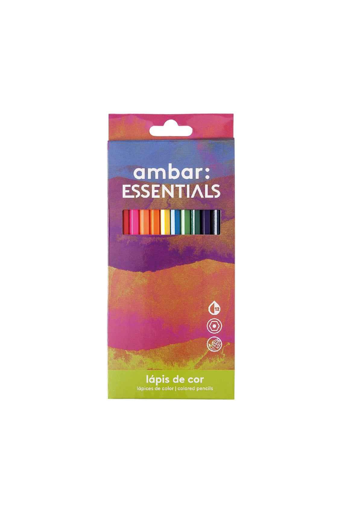 Lápis de Cor Triangular Ambar