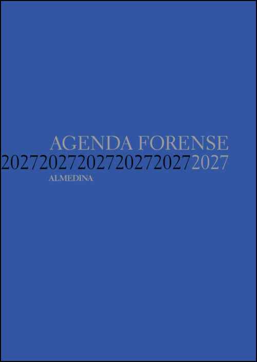 Agenda Forense 2027 - Bolso - Luminous Blue
