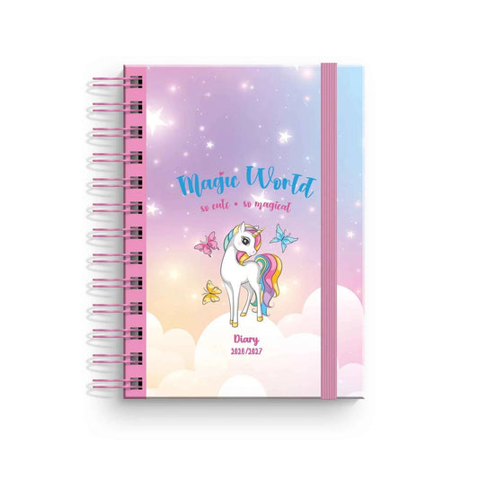 Agenda Escolar A6 Magic World 2026/2027