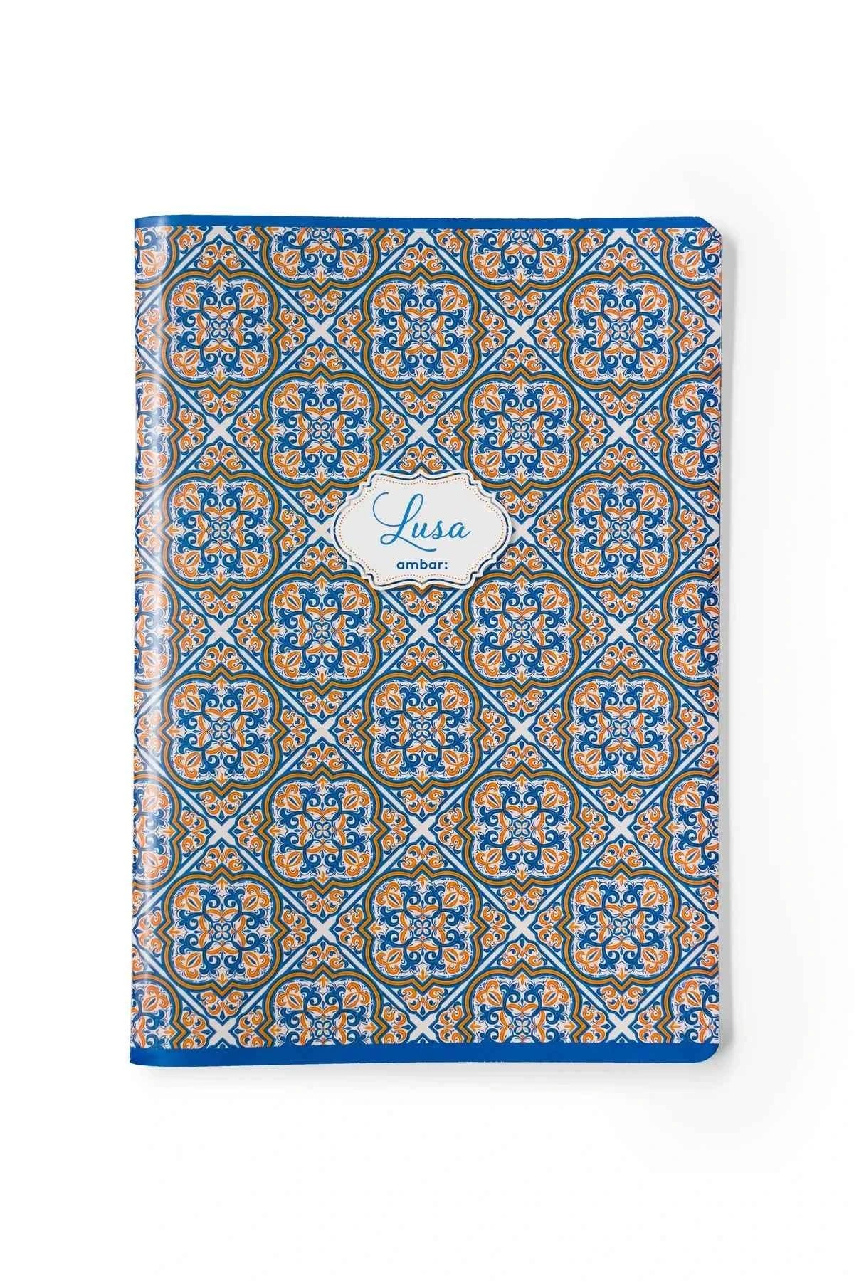 Sebenta A5 Ambar Lusa Tile (60 Folhas)